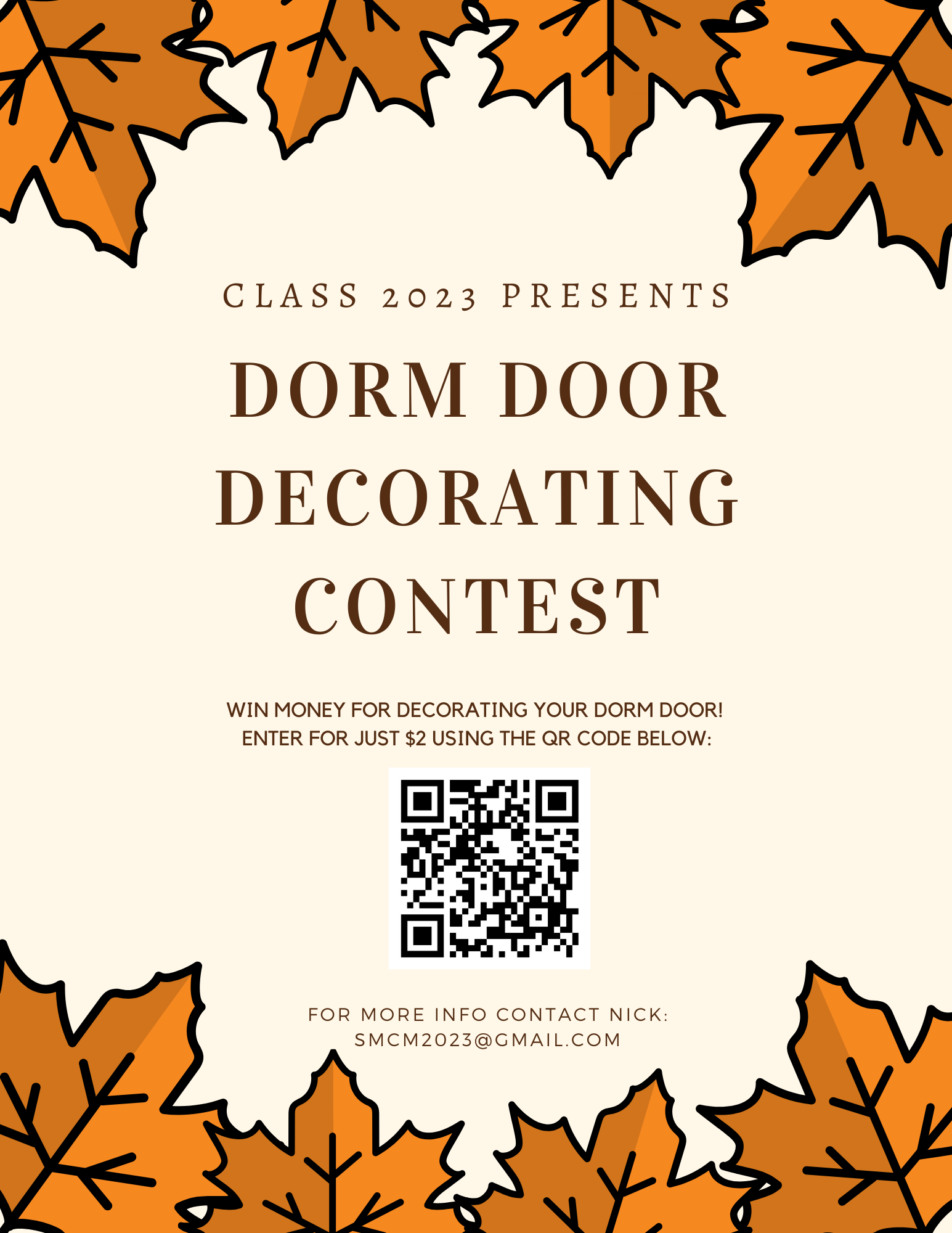 Dorm Door Decorating Contest! St. Marys College of Maryland
